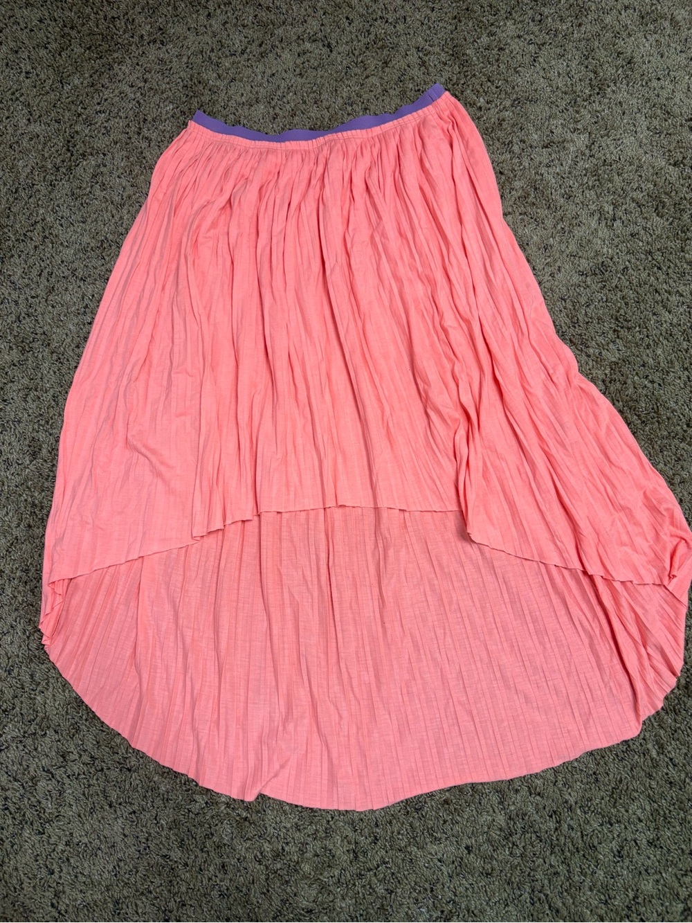 American Eagle Pink High-Low Womens Skirt
